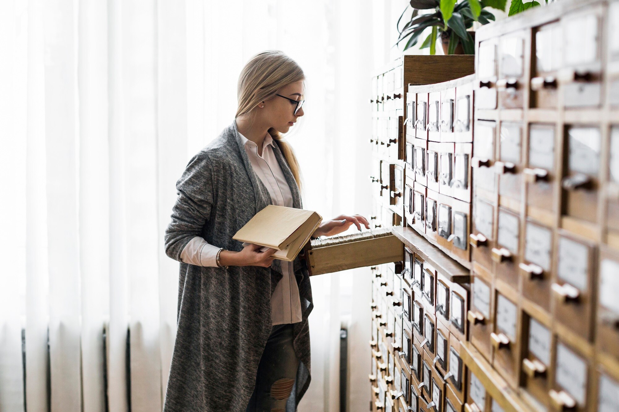 Library archives
