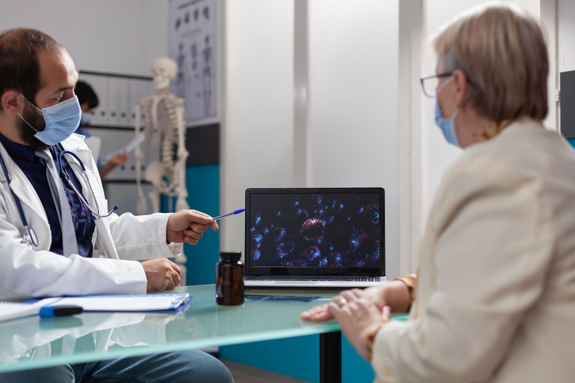 Investigación médica y modelos anatómicos